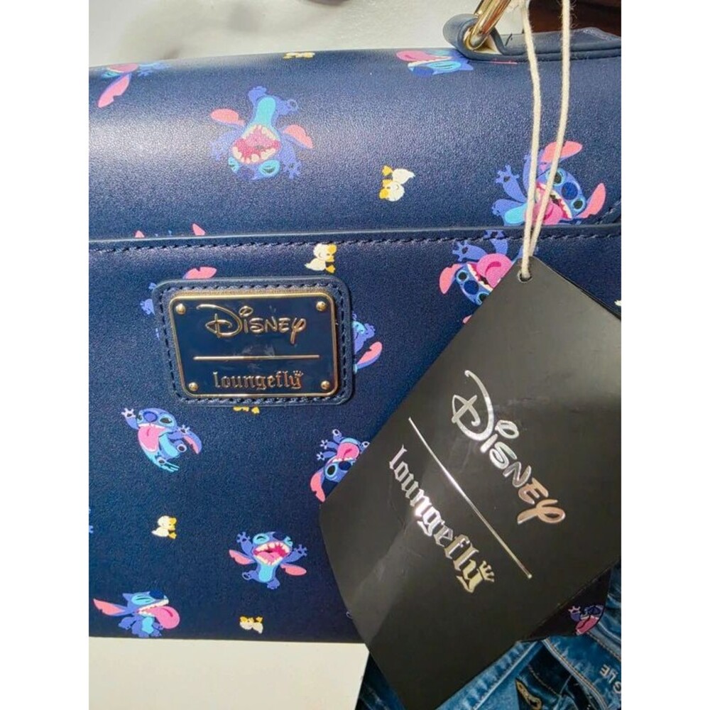 NWT Disney Loungefly Boxlunch Exclusive Stitch Satchel Bag